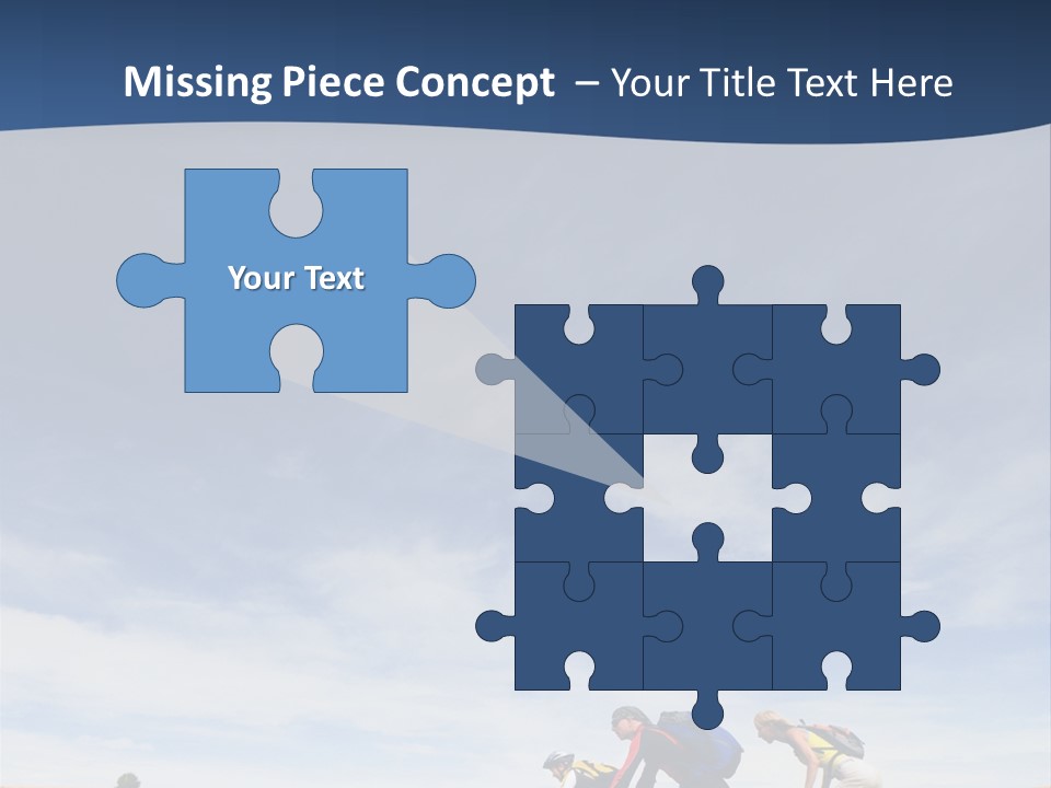 Lifestile Friends Biker PowerPoint Template