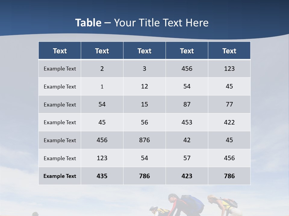 Lifestile Friends Biker PowerPoint Template