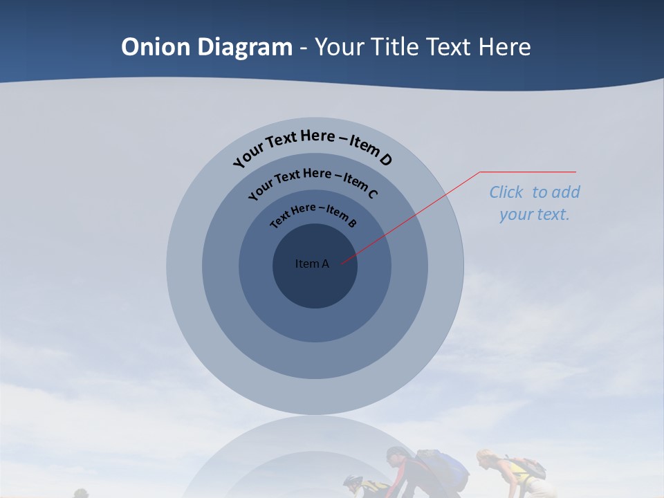 Lifestile Friends Biker PowerPoint Template