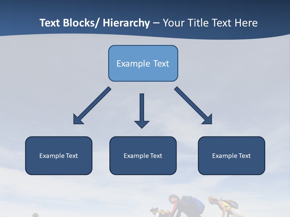 Lifestile Friends Biker PowerPoint Template