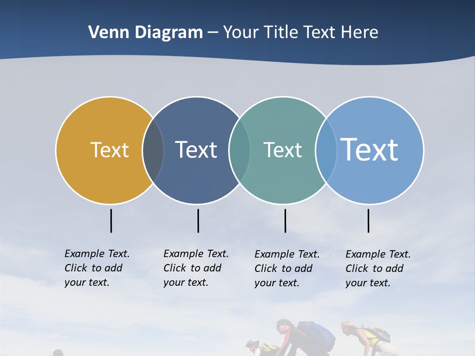 Lifestile Friends Biker PowerPoint Template