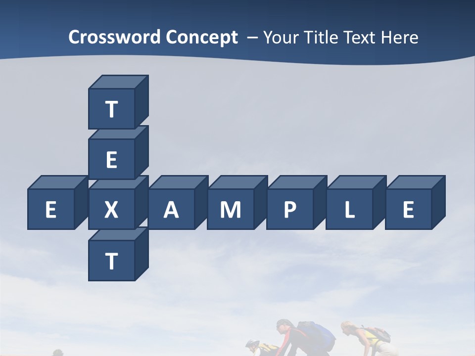 Lifestile Friends Biker PowerPoint Template