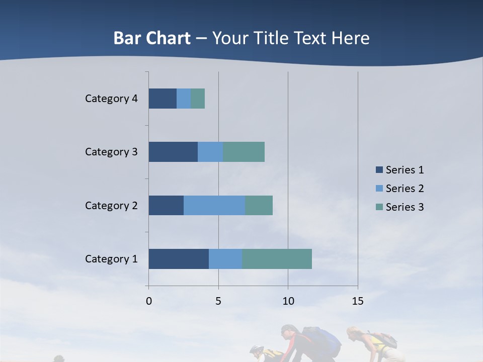 Lifestile Friends Biker PowerPoint Template