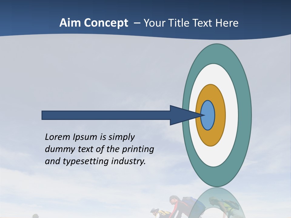 Lifestile Friends Biker PowerPoint Template