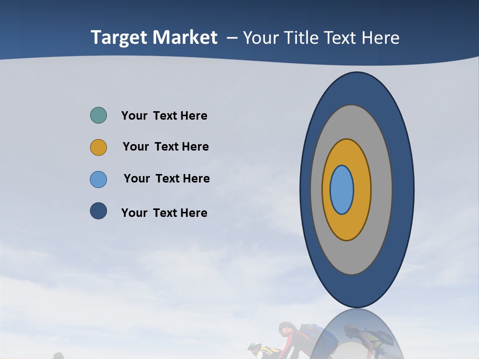 Lifestile Friends Biker PowerPoint Template