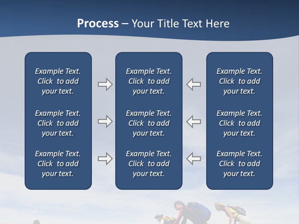 Lifestile Friends Biker PowerPoint Template