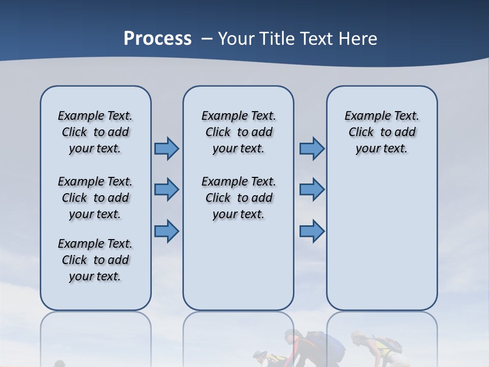 Lifestile Friends Biker PowerPoint Template