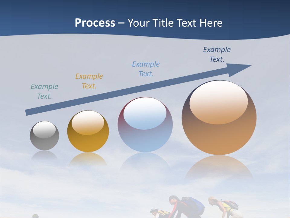 Lifestile Friends Biker PowerPoint Template