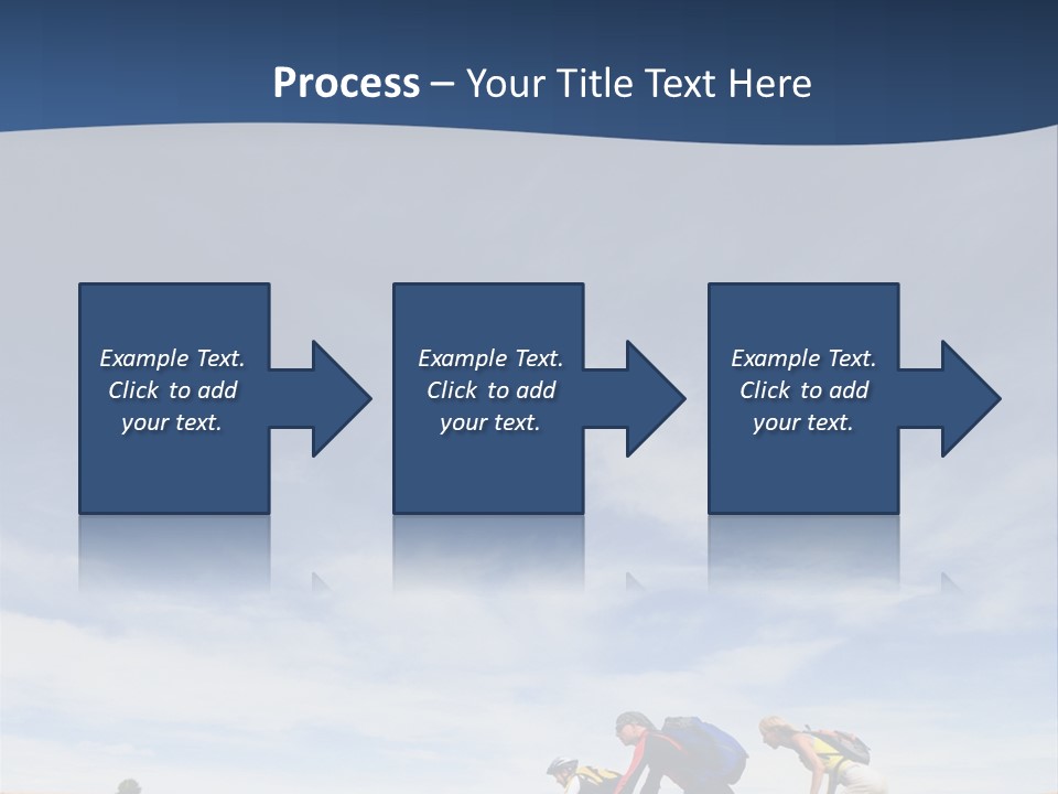 Lifestile Friends Biker PowerPoint Template