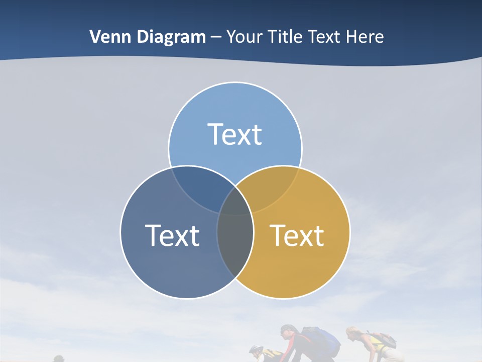 Lifestile Friends Biker PowerPoint Template