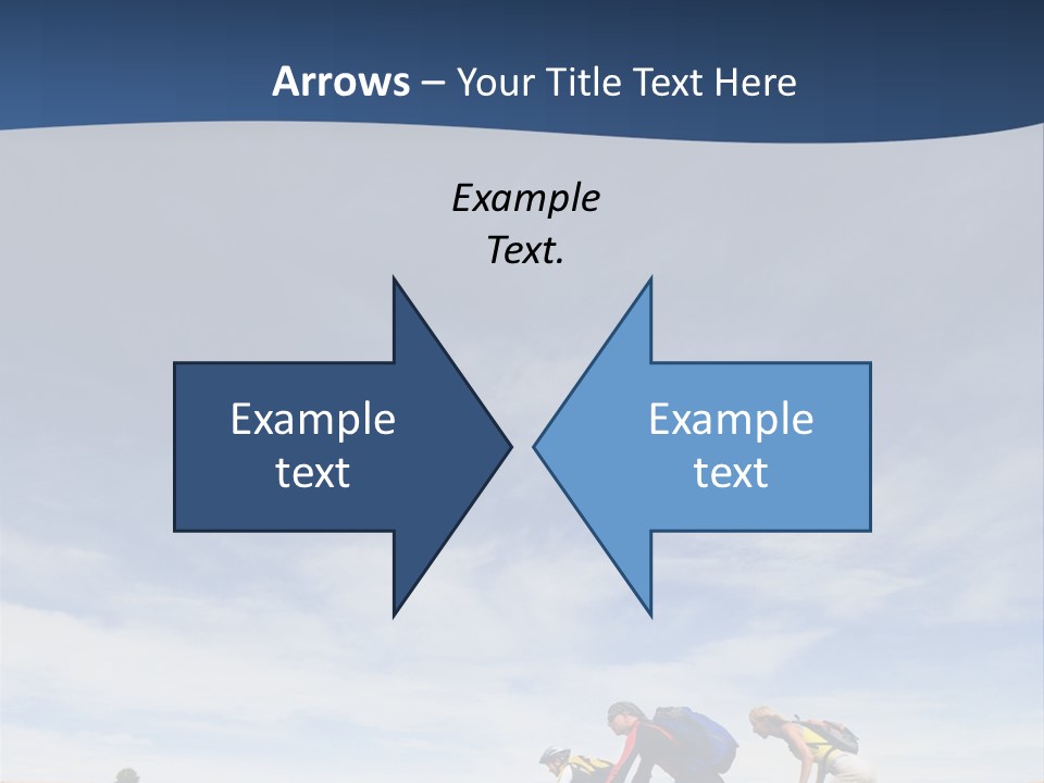 Lifestile Friends Biker PowerPoint Template