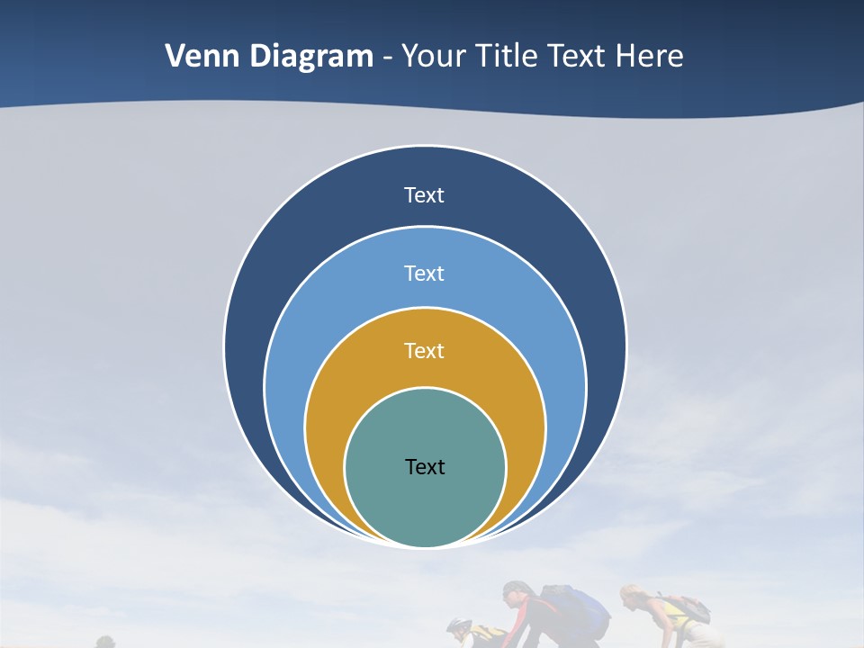 Lifestile Friends Biker PowerPoint Template
