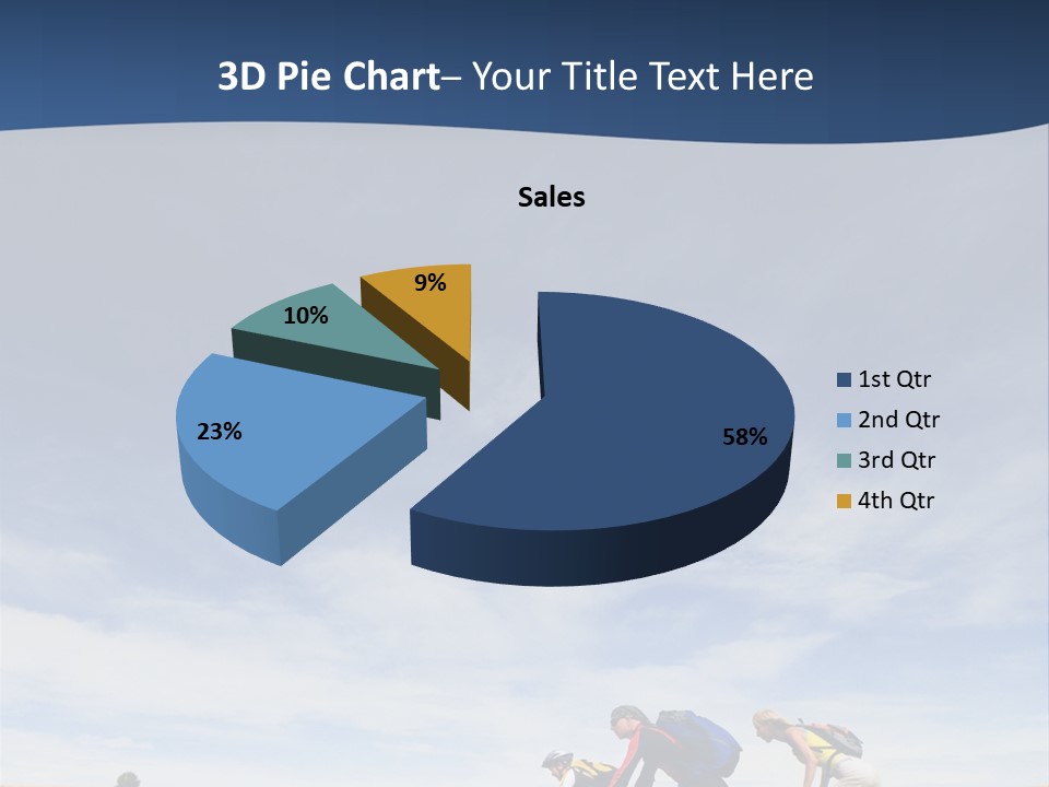 Lifestile Friends Biker PowerPoint Template