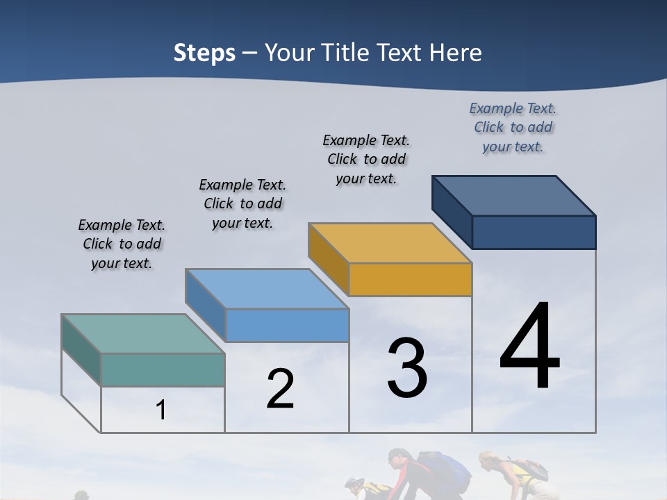 Lifestile Friends Biker PowerPoint Template