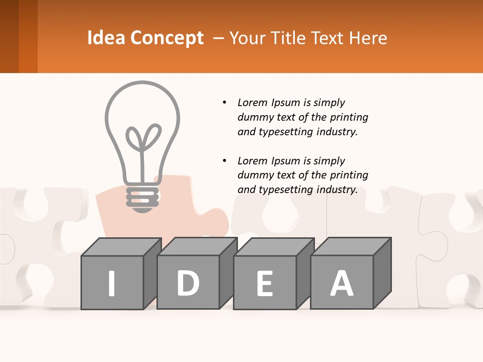 Solution Noticeable Isolated PowerPoint Template