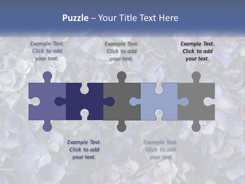 Garden Plants Wedding PowerPoint Template