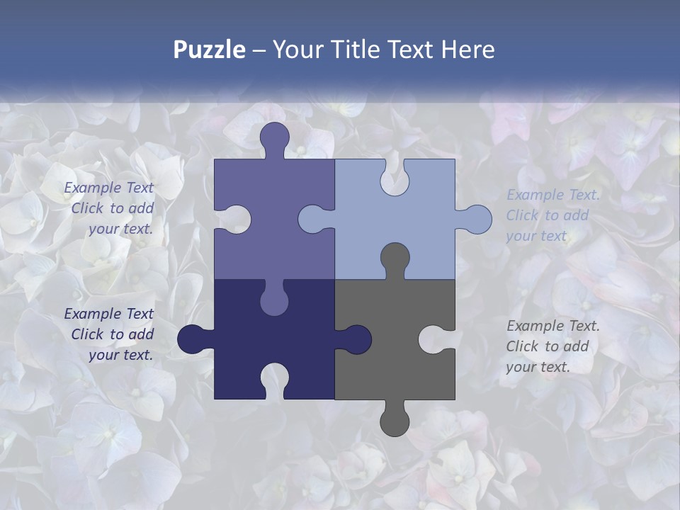 Garden Plants Wedding PowerPoint Template