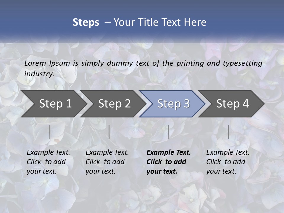 Garden Plants Wedding PowerPoint Template