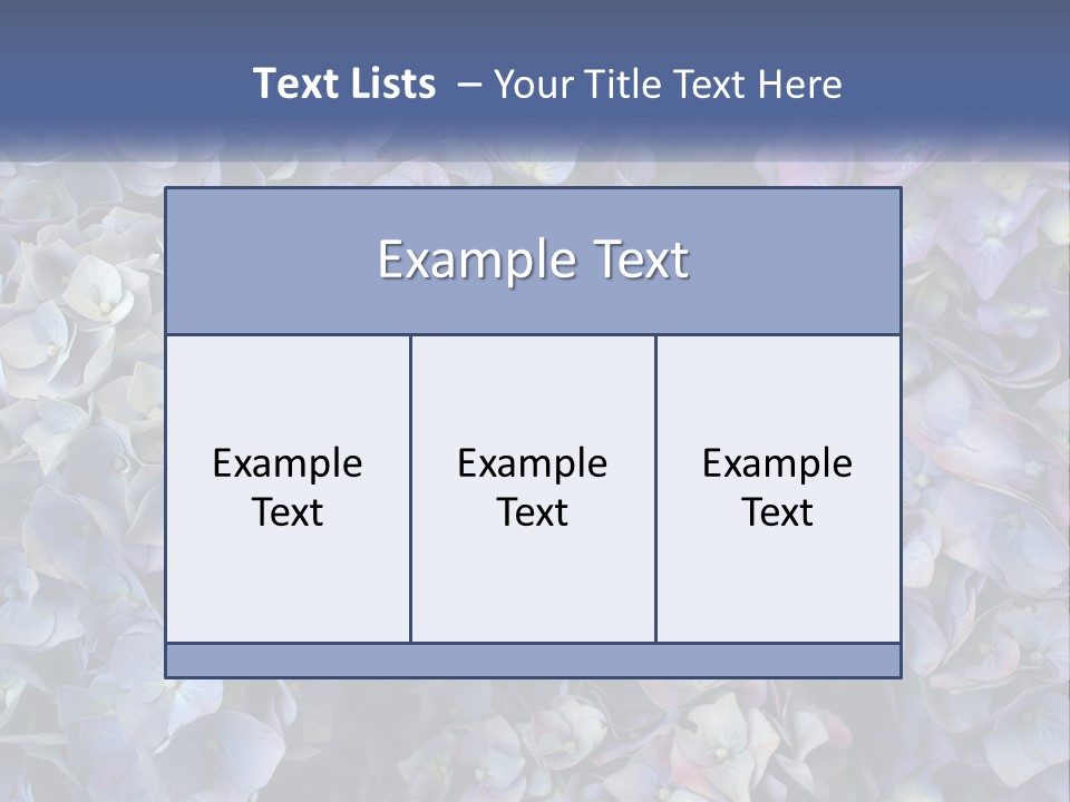 Garden Plants Wedding PowerPoint Template