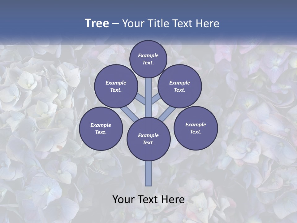 Garden Plants Wedding PowerPoint Template