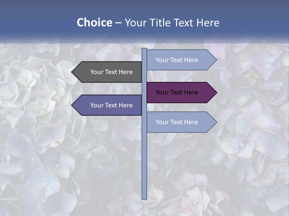 Garden Plants Wedding PowerPoint Template