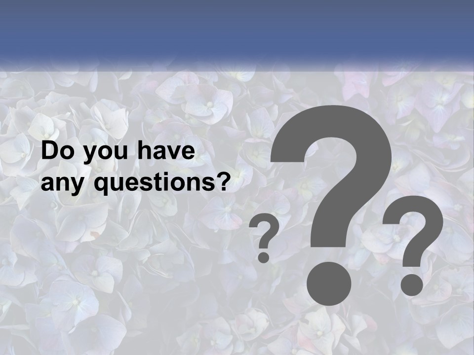 Garden Plants Wedding PowerPoint Template