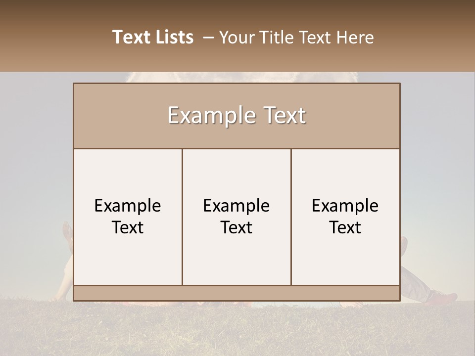 Life Together Girlfriend PowerPoint Template