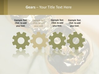 Laboratory Plaster Old PowerPoint Template