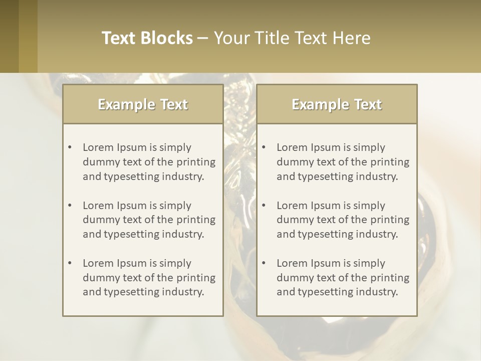 Laboratory Plaster Old PowerPoint Template