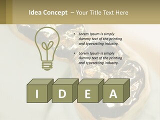 Laboratory Plaster Old PowerPoint Template