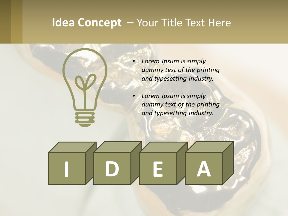 Laboratory Plaster Old PowerPoint Template