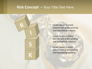 Laboratory Plaster Old PowerPoint Template