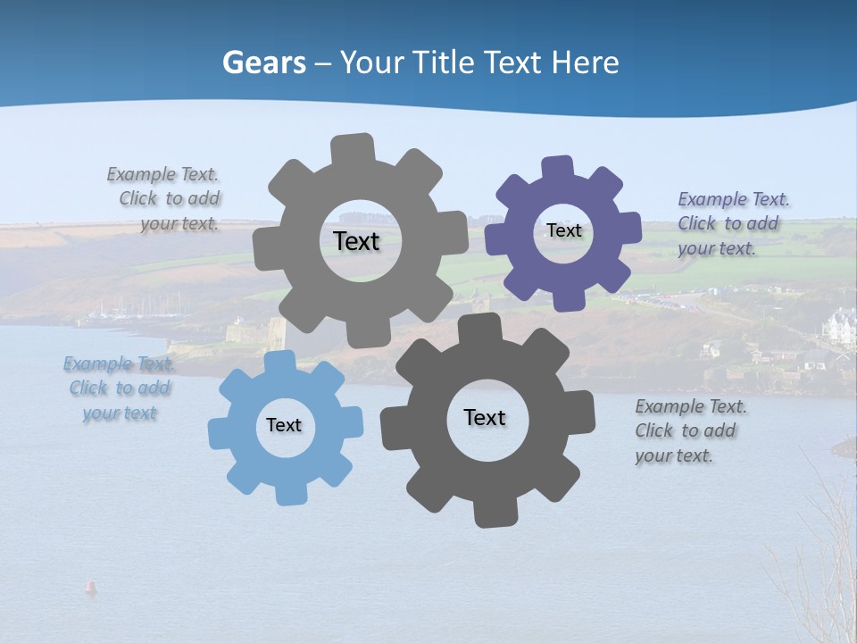 Ocean Kinsale Charles PowerPoint Template