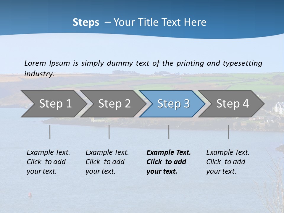 Ocean Kinsale Charles PowerPoint Template