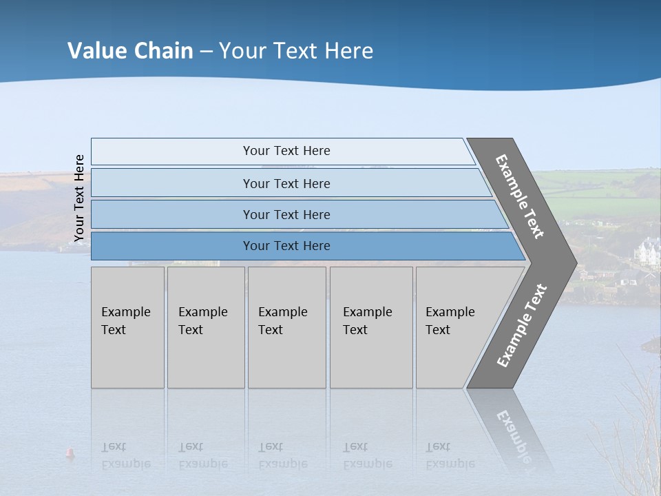 Ocean Kinsale Charles PowerPoint Template
