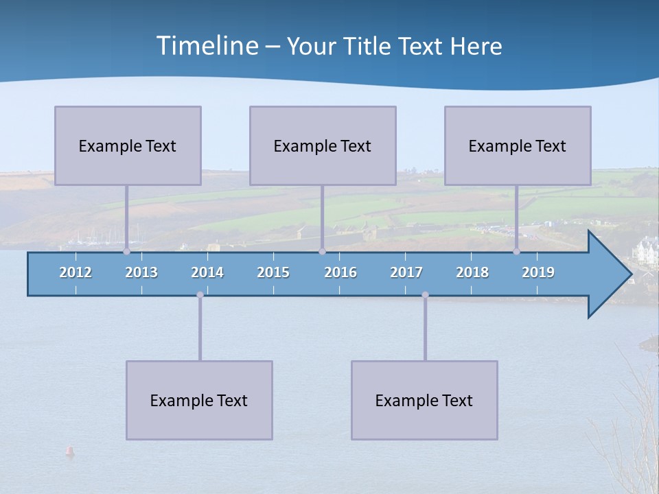 Ocean Kinsale Charles PowerPoint Template