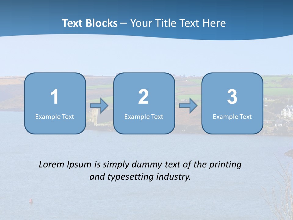 Ocean Kinsale Charles PowerPoint Template