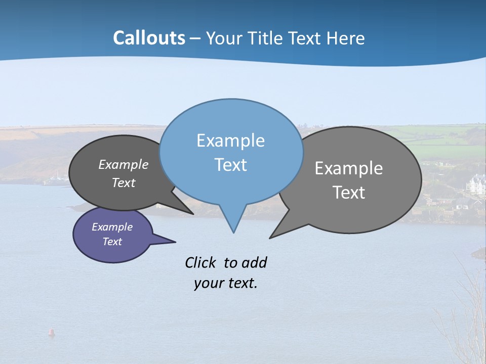 Ocean Kinsale Charles PowerPoint Template