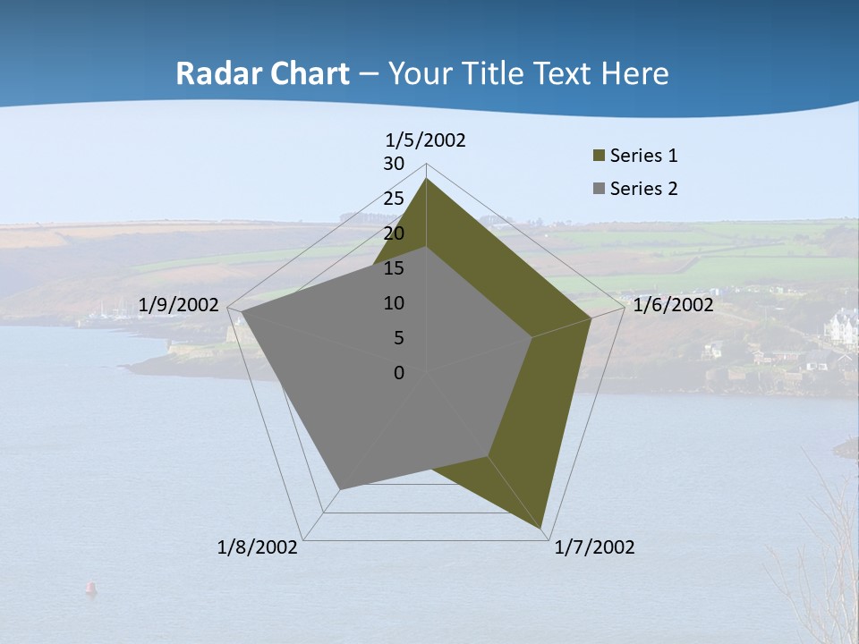 Ocean Kinsale Charles PowerPoint Template