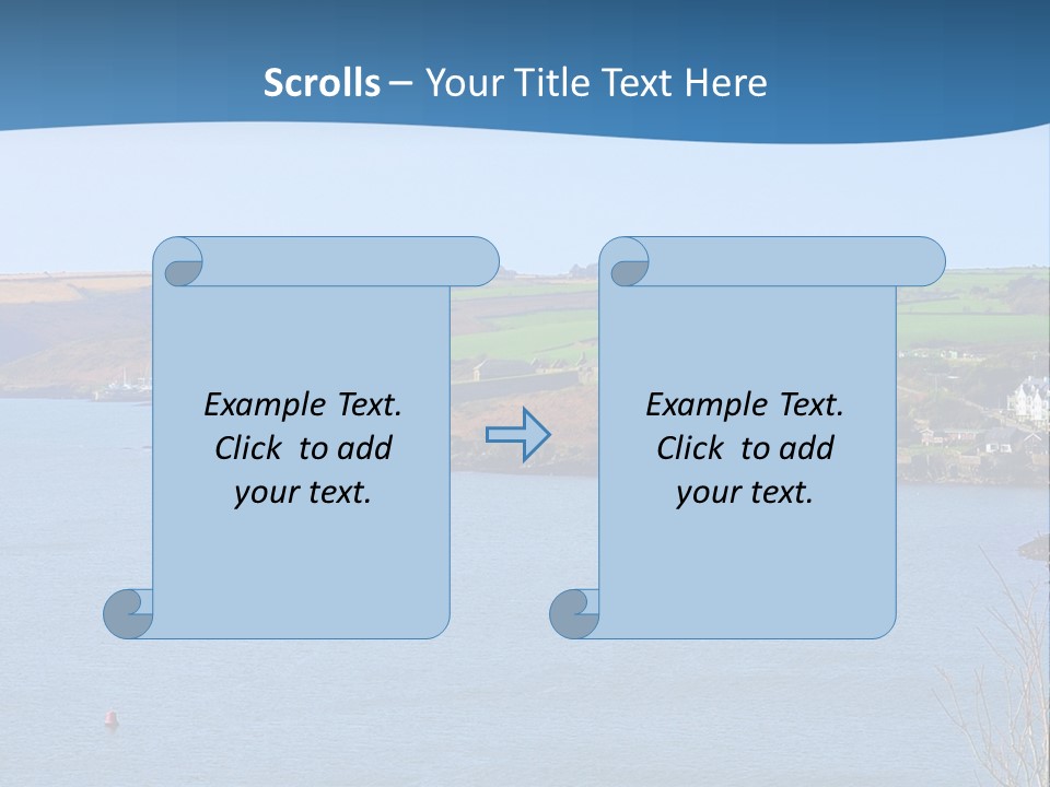 Ocean Kinsale Charles PowerPoint Template