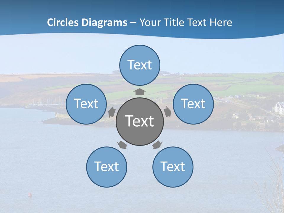 Ocean Kinsale Charles PowerPoint Template