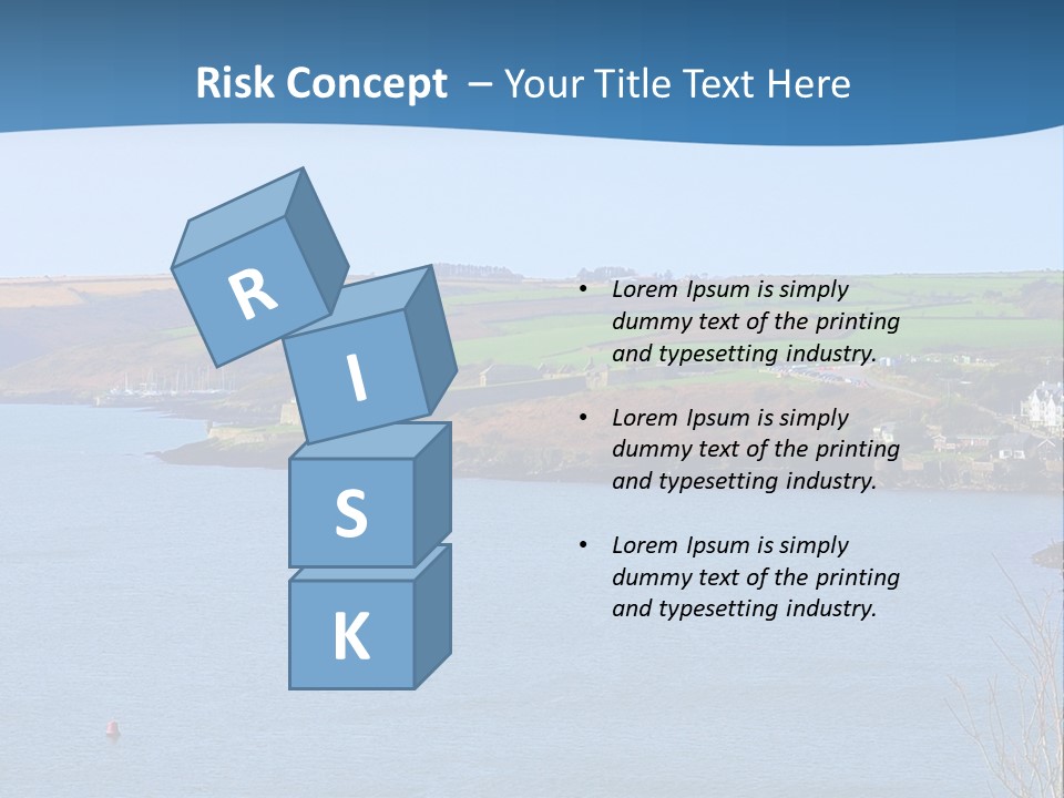 Ocean Kinsale Charles PowerPoint Template