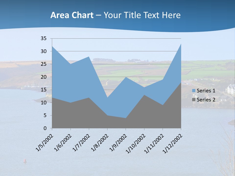Ocean Kinsale Charles PowerPoint Template