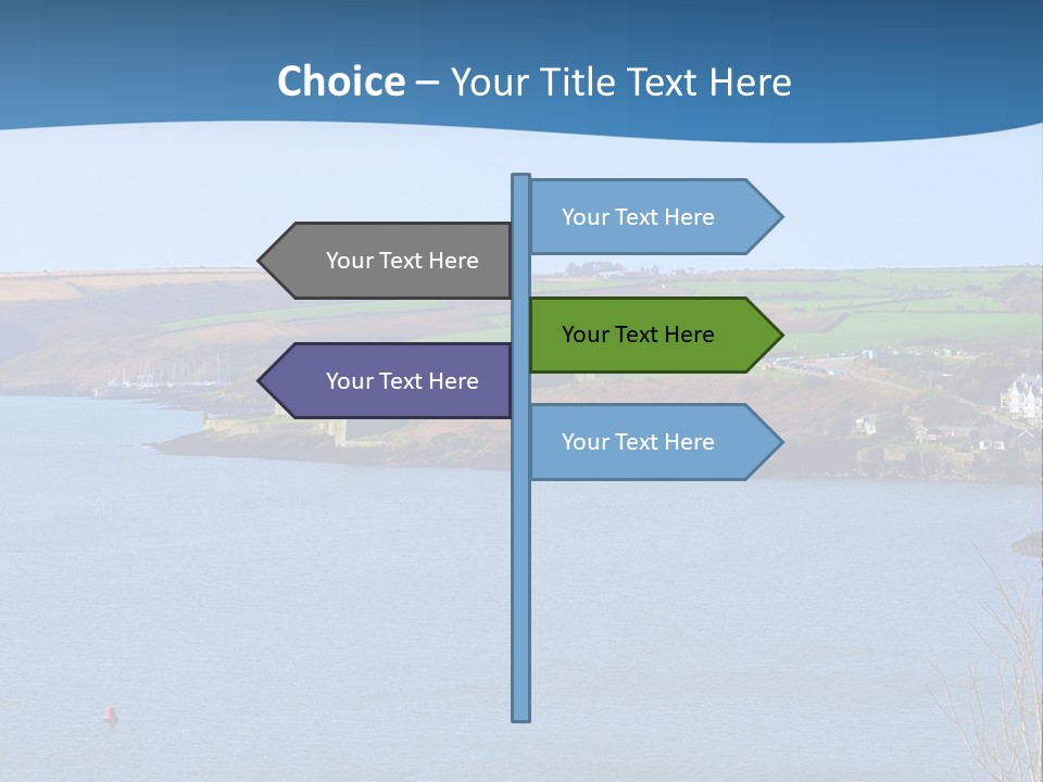 Ocean Kinsale Charles PowerPoint Template