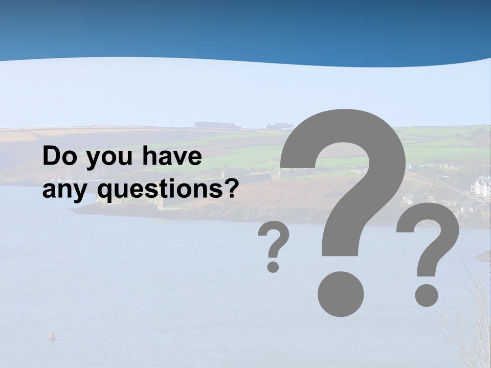 Ocean Kinsale Charles PowerPoint Template