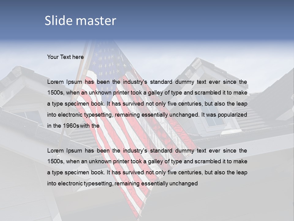 Outdoors Apartment Investment PowerPoint Template