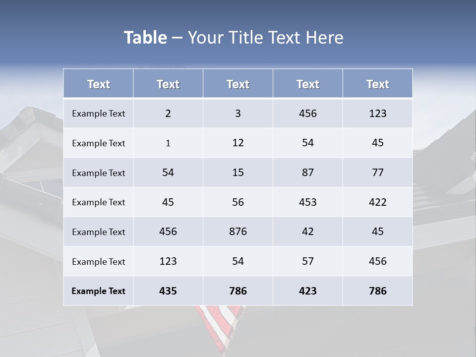 Outdoors Apartment Investment PowerPoint Template