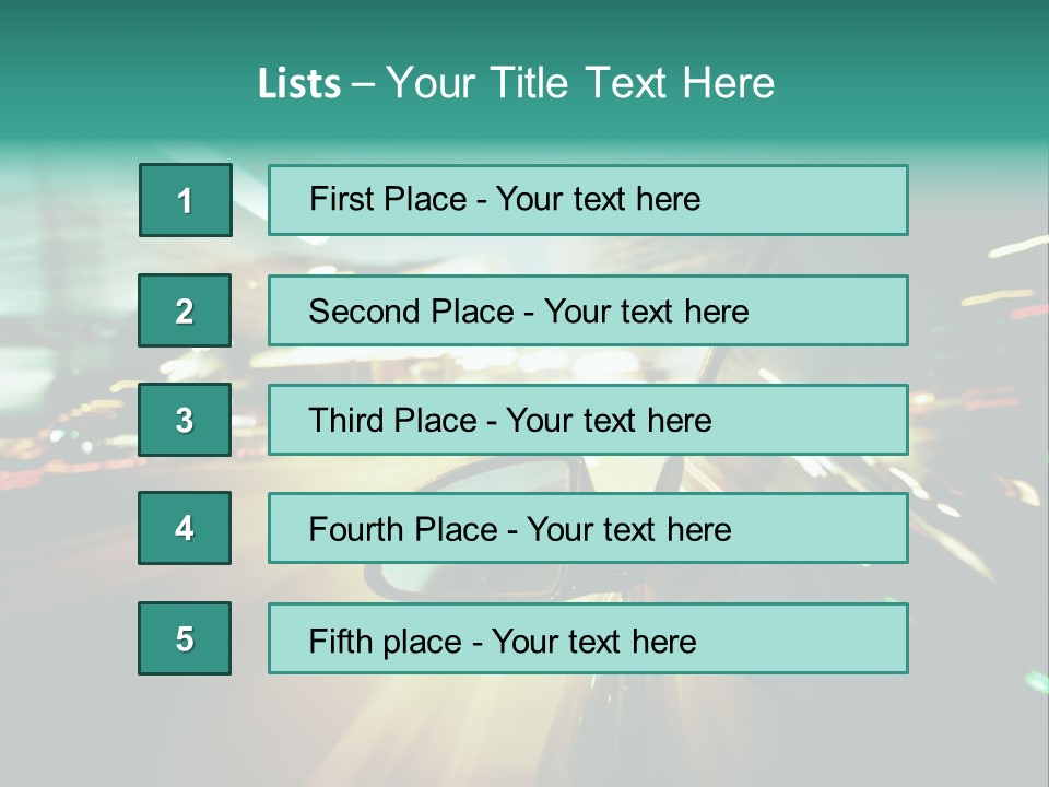 Zoom Blue Building PowerPoint Template