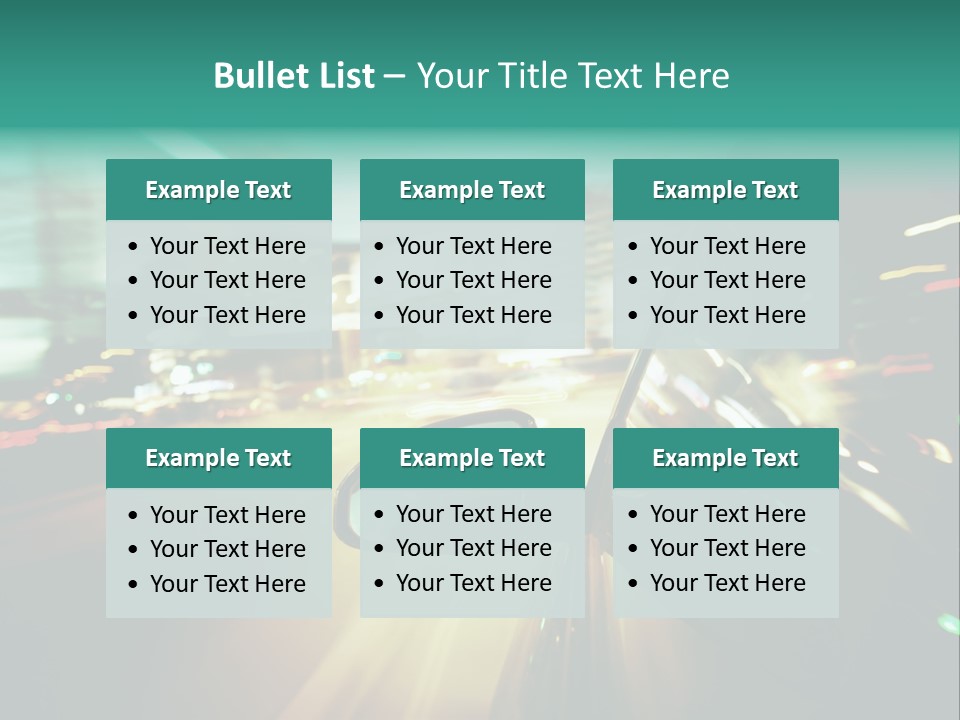 Zoom Blue Building PowerPoint Template