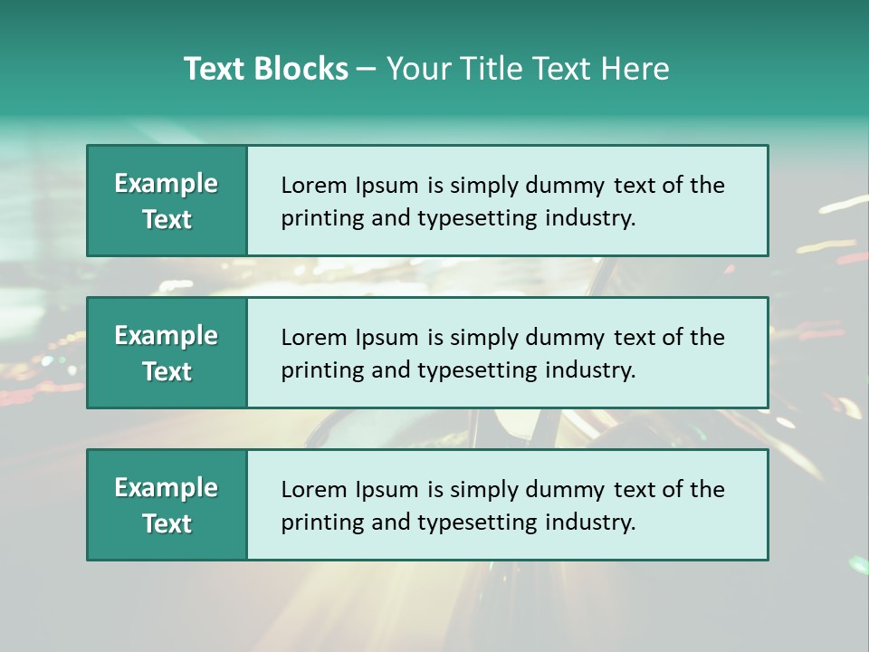 Zoom Blue Building PowerPoint Template